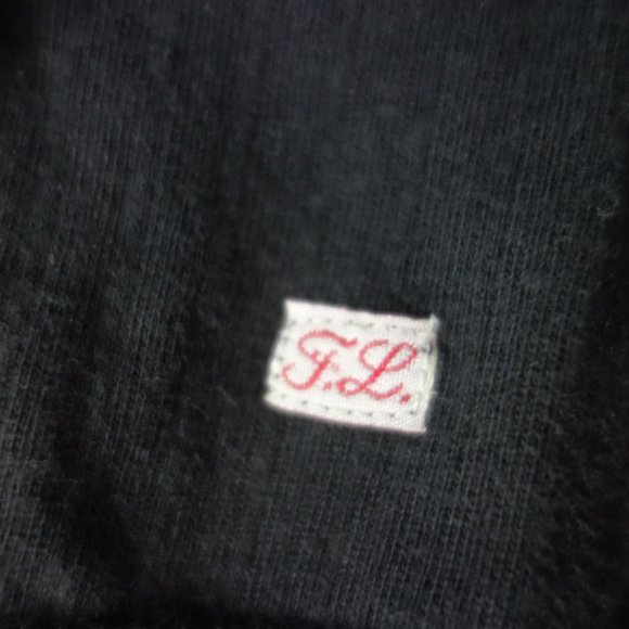 Filatures du Lion Short Sleeve Black Top - Size M - Picture 3 of 11